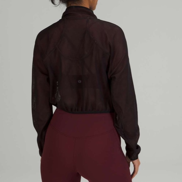 Lululemon Reversible Mesh 1/2 Zip - Picture 2 of 11